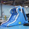 Suministro de Fabricantes Castillo Inflable Deslizante para Exteriores Exterior PVC Diversión Modelo de Aire Equipo Juguete Fabricantes Deslizador Inflable