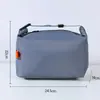 Bolsa de almoço estilo japonês, bolsa tote portátil para trabalho, bolsa térmica para marmita, grande capacidade, adequada para estudantes levarem o almoço