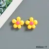 Pequeños Accesorios de Flor Colorida de Resina para Manualidades Joyería Horquilla Diadema Colgante Imán para Refrigerador Accesorios para Funda de Teléfono Parche