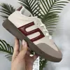Zapatos de entrenamiento alemanes para mujer, zapatos para caminar, zapatos casuales finos, comercio exterior transfronterizo, cómodos, transpirables, versátiles, con cordones a rayas, zapatos para estudiantes