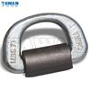45# Qingdao accesorio de elevación con anilla en D para trincaje de buques portacontenedores 60 forja por matriz galvanizado gran cantidad buen precio