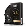 Condones de Celebridades 001 Condones Ultra-Delgados Punto G Partículas Grandes Combinación Hielo y Fuego Pequeño Serie Una Pieza Envío Directo Negro