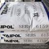 SEBS Roble de Taiwán 6159 grado de extrusión alto peso molecular plástico modificado resistente a la intemperie