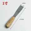 Uau, raspador de limpeza industrial feito sob medida para uso doméstico com cabo de madeira, espátula para raspar superfícies de parede, ferramenta para aplicar massa corrida