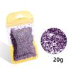 Arte de uñas estilo japonés mineral triturado Fragmentos irregulares de vidrio de colores Arte de uñas 3D DIY Cristal decorativo grava joyería