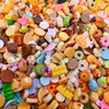 Bolsas de la Suerte en Miniatura con Todo Tipo de Juguetes de Comida Realista, Materiales para Decoración con Pegamento de Crema DIY al por Mayor, Accesorios de Resina