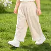 Pantalones Cortos Casuales Sueltos Dulces de Encaje Vintage para Niñas Verano 2026, Sensación Fresca