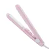 Dormitório mini alisador de cabelo multi-color tala aquecimento rápido não machuca o cabelo placa de cerâmica franja clipe reto dupla utilização com concha de plástico