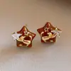 Qingtao Xi Ying Arete de Perla Estilo Coco Francés Aretes Diseño de Nicho Sentido de Diseño Aretes de Lujo Ligero Venta al por Mayor