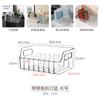 Caja de almacenamiento estilo japonés caja acrílica transparente apilable cesta de almacenamiento para snacks de cocina caja organizadora para cosméticos y mascarillas