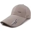Chapéu Primavera/Verão 2026 Aba Larga Estilo Coreano Tendência Casual Esportivo Boné Masculino Lona Proteção Solar Chapéu de Sol Boné de Baseball Tendência