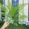 Nueva colección de plantas verdes artificiales, plantas verdes falsas para decoración de bodas y del hogar, al por mayor