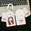 Coleção original de PVC com tema de animais do girl group aespa, porta-cartões de 3 polegadas, álbum, armazenamento de cards de fotos, display, pingente