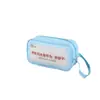 Bolsa de Almacenamiento Transparente Bolsa de Cosméticos Bolsa de Almacenamiento para Cosméticos de PVC Personalizada Bolsa Portátil de Plástico Impermeable con Cremallera para Viaje