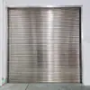 Puerta enrollable de acero inoxidable de fábrica control remoto inteligente puerta de garaje automática para villa tienda puerta enrollable eléctrica de acero inoxidable
