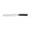 Juego Completo de Cuchillos para el Hogar de 9 Piezas Set de Cuchillos de Cocina de Acero Inoxidable Cuchillo para Rebanar Cuchillo para Pan Mango Negro Set de Cuchillos de Cocina