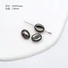 Cuentas Electrochapadas CCB Color Metálico Cuentas Irregulares de Café DIY Collar Pulsera Enfilado Acrílico Cuentas Sueltas Joyería
