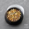 Processamento de liberação de estoque pacote de material para nail art cascalho DIY misto joia de unha com formato especial de celebridade da internet diamante