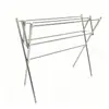 Estante Vertical Plegable para Secar Ropa de Acero Inoxidable para Piso Balcón Hogar Colgador de Ropa Engrosado Resistente al Peso A prueba de Viento Estable
