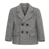 Chaqueta de Traje para Niños para Otoño e Invierno, Elegante Traje de Caballero Infantil, Atuendo de Performance Estilo Coreano, Color Sólido para Presentador y Paje, Ropa Formal