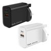 Cargador británico GaN PD45W de venta caliente transfronteriza para Samsung Apple cabezal de carga rápida fabricantes enchufe CA mayoreo