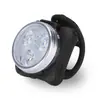 Conjunto de luzes dianteira e traseira para bicicleta LED luz dianteira de alto brilho luz traseira à prova d'água piscante luz de aviso para ciclismo noturno conjunto de duas peças
