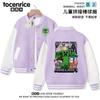 Periférico del Juego Minecraft Chaqueta para Niños Primavera y Otoño Niñas Exterior Resistente al Viento Estilo Americano Chaqueta Uniforme de Béisbol Primavera y Otoño 05