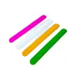Pulseira de Silicone com Anel de Encaixe Pulseira Anel de Encaixe Crianças Anel de Silicone Mancha Cor Pura Pulseira Mancha com Encaixe Cor Pura