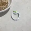 Chaveiro Colorido de Maçã com Fecho de Mola Simples Abertura Argola de Mola DIY Acessório de Celular Peças de Chaveiro