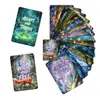 Compra Direta Transfronteiriça de 18 Cartões Inspiracionais em Inglês de Animais da Floresta Fantástica, Cartões de Presente Espirituais Criativos de Mesa para Bênçãos e Saudações