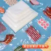 Bolsas de Vacío para Empaque de Alimentos, Bolsas de Sellado por Compresión de Plástico Transparente Brillante Comerciales, Bolsas de Conservación al Vacío, Hechas a Medida