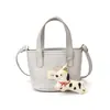 Bolso de Mano Moderno Estilo Coreano para Niños y Niñas, Color Sólido Simple, Bolso Cesta para Bebé Compacto y Ligero, Nuevo Accesorio para Niños