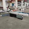Sierra de mesa deslizante CNC totalmente automática de precisión para carpintería, sierra sin polvo CNC, sierra automática CNC de una/doble hoja con protección manual anticorte