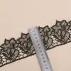 Borda de renda solúvel em água, 7CM, com padrão de rosas vintage, para saias, bolsas, decoração de casa e acessórios de vestuário