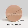 Esponja para Maquillaje Sbr Latex con Borde para Difuminar, Esponja para Polvos, Esponja para Fijar Maquillaje, Base Líquida, Crema BB, Esponja de Maquillaje de Doble Uso para Seco y Húmedo