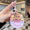 Nuevo Llavero de Mini Piano Transfronterizo Dibujo Animado Lindo Tocando el Piano Sanrio Juguete Musical Colgante Pequeño