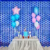 Cortina de Lluvia para Cumpleaños Infantil Decoración de Fiesta Temática Oceánica Cortina de Conchas Decoración de Pared de Fondo Cortina de Lluvia de Vieiras