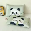 Funda de almohada Tencel para niños Clase A, 60 unidades, 30x50, individual, para bebé, verano, enfriamiento, seda de hielo, funda para núcleo de almohada, par