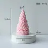 Vela Aromática de Natal em Formato de Laço Tridimensional, Design Criativo, Cera de Soja, Vela Aromática Sem Fumaça Transfronteiriça