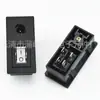 Enchufe Estándar Europeo de 4 Pines con Luz, Enchufe de CC con Interruptor Dos en Uno con Enchufe de Bloqueo, Tarjeta de Paso 5.5*2.1mm