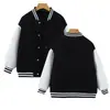 Uniforme de Béisbol para Niños 2026 Chaqueta de Bloques de Color Otoño Invierno Unisex Color Sólido Uniforme de Clase Ropa Exterior para Jardín de Infancia Ropa de Trabajo