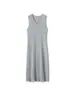 Vestido Colete Consinee 100% Caxemira Pura Tricotado Sem Mangas Feminino Base para um Look Elegante e Profissional