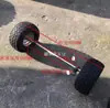 Peças de Motocicleta de Quatro Rodas Modificadas, Eixo Traseiro de Kart, Reboque DIY, Reboque com Engate, Suspensão Traseira com Pneus