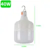 Mercado nocturno LED bombilla doméstica recargable brillante de bajo consumo luz de emergencia luz para puesto de mercado nocturno inalámbrico para exteriores