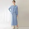 Consinee Hilo 100% Cachemir Suéter de Cachemir Casual Holgado de Punto Trenzado Cuello Redondo para Mujer Prendas de Punto Versátiles y Sencillas
