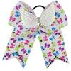 Haochuan 24 Colores Unicornio Cola de Golondrina Grande Diadema de Lazo de 8 Pulgadas Diadema Infantil con Diamantes de Colores Calientes Cinta Grande