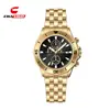 Reloj de Cuarzo Luminoso Clásico CHAXIGO para Hombre, Resistente al Agua para Negocios, Esencial para el Lugar de Trabajo, con Calendario, Tres Subesferas y Seis Manecillas