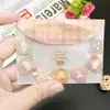 Saco Mini de Plástico Saco Adesivo Material para Decoração de Diário DIY Adesivo Saco de Armazenamento Pvc