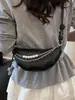 Bolsos de Mujer de Moda Transfronterizos 2025 Nuevo Bolso de Cadena Popular Bolso de Hombro de Nicho Tipo Empanada Bolso Cruzado Versátil