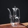 Bule de Vidro Portátil Estilo Chinês Concubina Imperial, Vidro de Borosilicato Alto Bico Longo Transparente para Preparar Chá, Jarra de Vinho para Uso Doméstico, Design Retrô de Luxo Leve